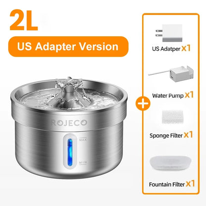 Stainless Steel Smart Pet Water Fountain